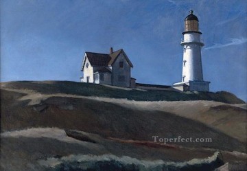 エドワード・ホッパー Painting - 灯台の丘 エドワード・ホッパー